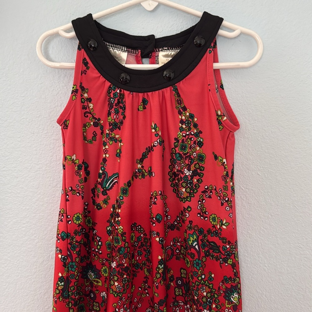 Self esteem girls dress 92% polyester size 5/6
